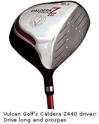Vulcan Golf's Caldera Z440 driver