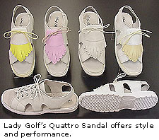 The Lady Golf Quattro Sandal