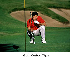 Golf Quick Tips