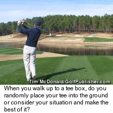 Teeing Off
